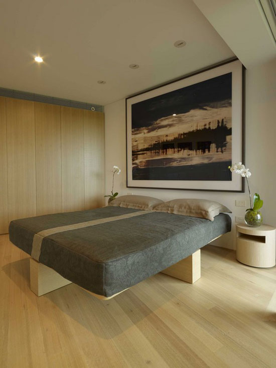 Modern Bed Side View